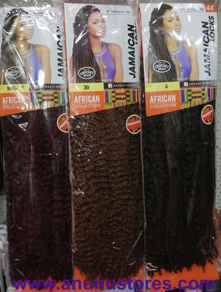 African Collection Jamaican Locks Braid - 44''