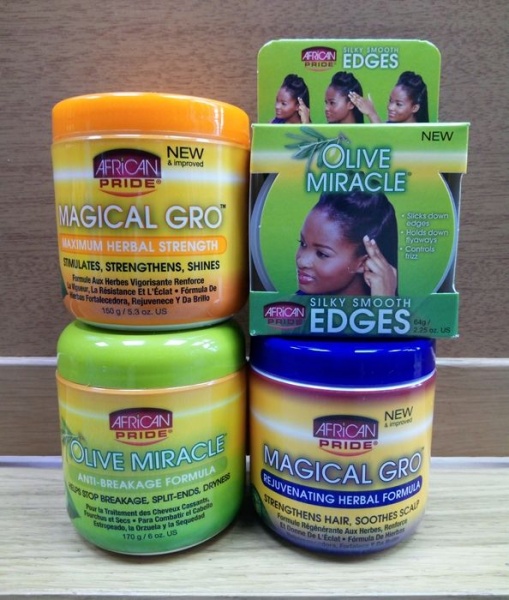 African Pride Olive Miracle Hair Products