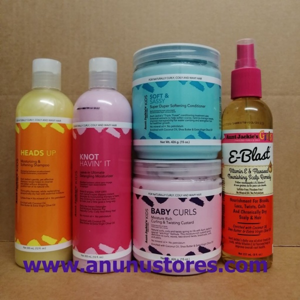 Aunt Jackie's Kids Curls & Coils Hair Products