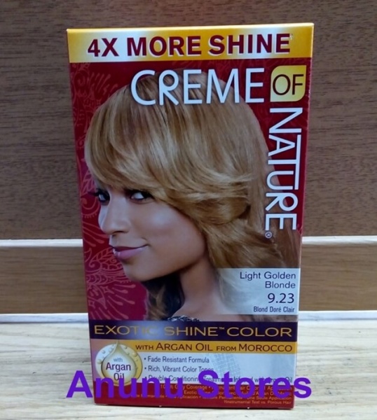 Creme Of Nature Exotic Shine Permanent Hair Colour With Argan Oil