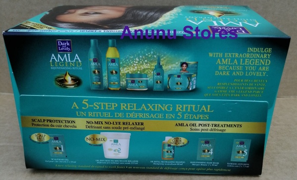 Dark and Lovely Amla Legend Rejuvenating Ritual Relaxer Kit
