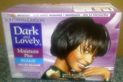 Dark & Lovely No Lye Moisture Plus Hair Relaxer Kits