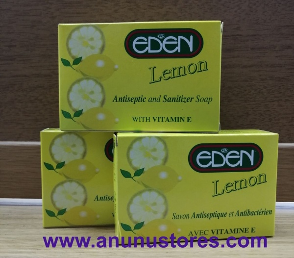 Eden Lemon Soap With Vitamin E - 3 x 100g