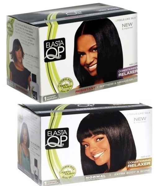 Elasta QP No-lye Conditioning Creme Hair Relaxer Kits