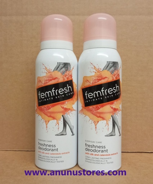 Femfresh Deodorant Spray - 2 x 125ml