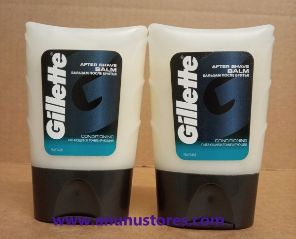 Gillette Sensitive After Shave Balm - 2 x 75ml