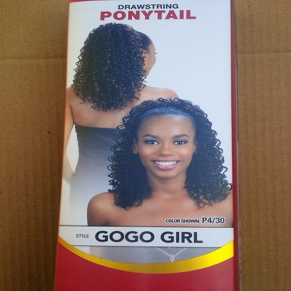 Model Model Glance Gogo Girl Ponytail