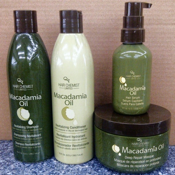 Hair Chemist Macadamia Oil Hair Products