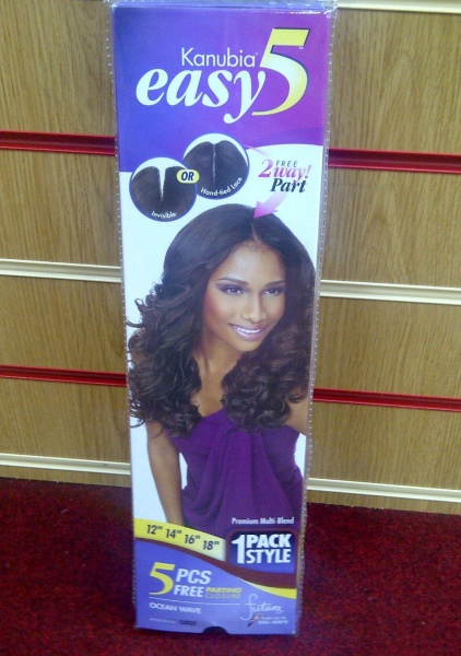 Kanubia Easy5 Ocean Wave 1Pack Style Hair Weave 12 34 14 34 16 34