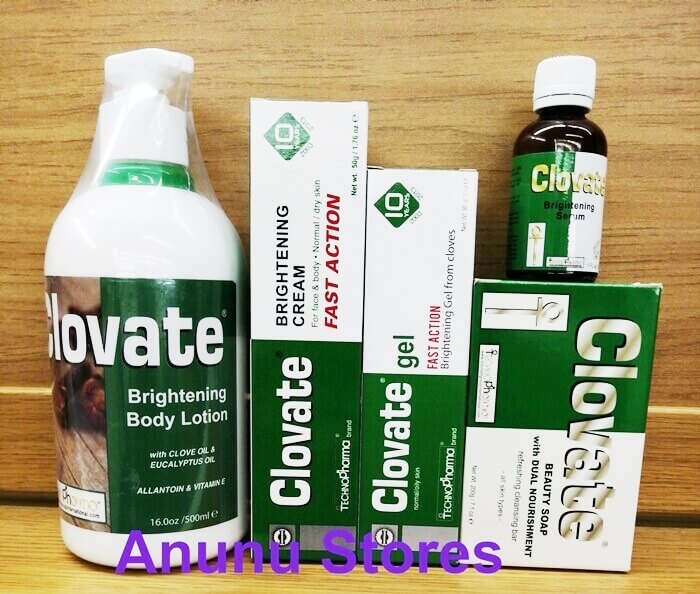 Clovate Brightening Body Products