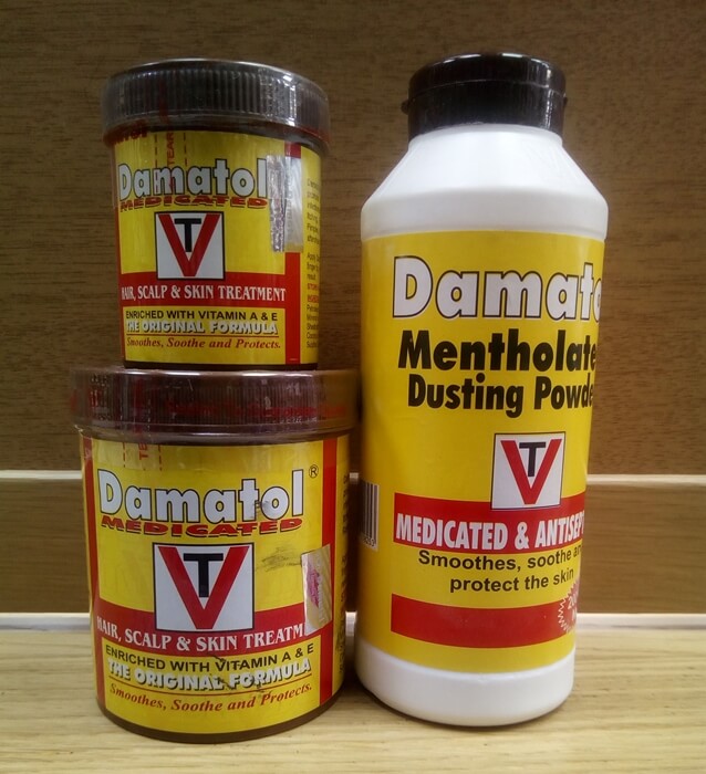 Damatol Original Formula Medicated Body Hair Scalp & Skin Products
