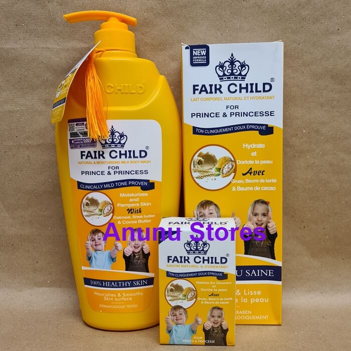 Fair Child Natural Moisturizing with Oatmeal, Shea butter