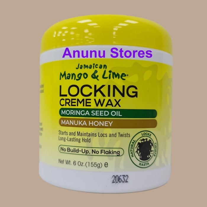 Cire Coiffante Jamaican Mango & Lime Locking Creme Wax Pour Cheveux Bouclés