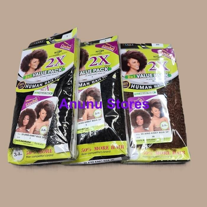 Janet Collection Noir 2X Afro KINKY Bulk Janet Collection Noir 2X Afro KINKY Bulk