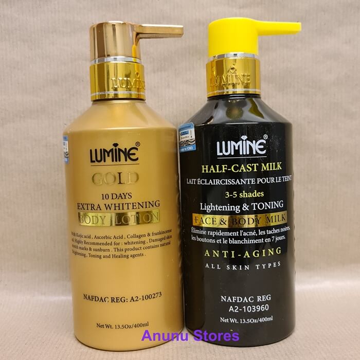 l glutathione whitening lotion review LUMINE EXTRA GOLD BODY is a SKIN FOOD with multiple benefits. It whitens and keep skin naturally with SPF50. it helps to remove impurities and infuses the outer layer of Lumine Brightening And Whitening Body