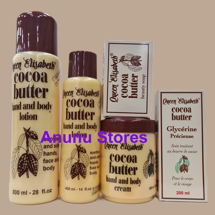 Queen Elisabeth Cocoa Butter Lotion Queen Elisabeth Cocoa Butter Lotion