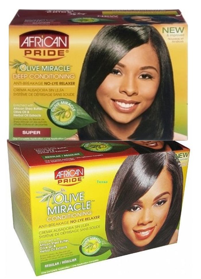 African Pride Olive Miracle No-Lye Relaxer