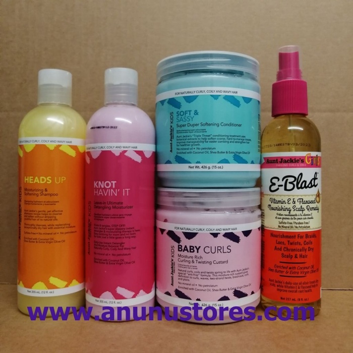 Aunt Jackie's Kids Curls & Coils Hair Products