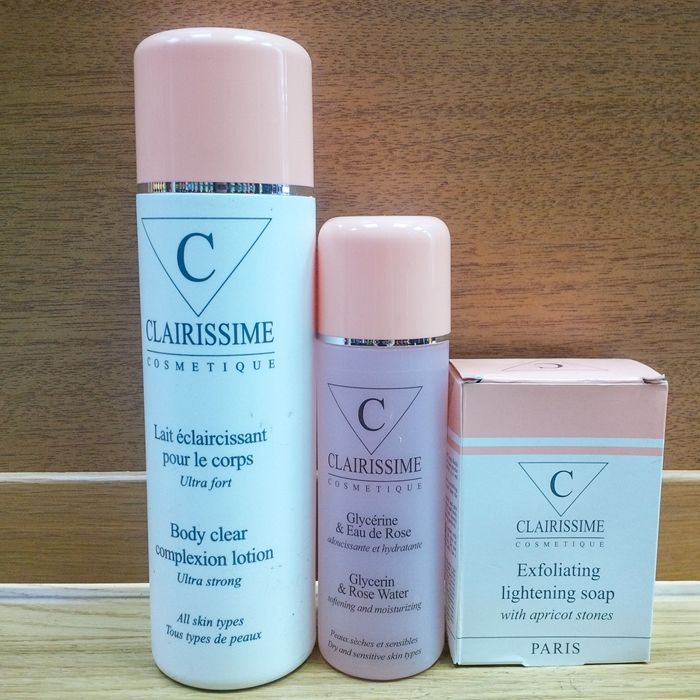 Clairissime Lightening Body Products (Peach)