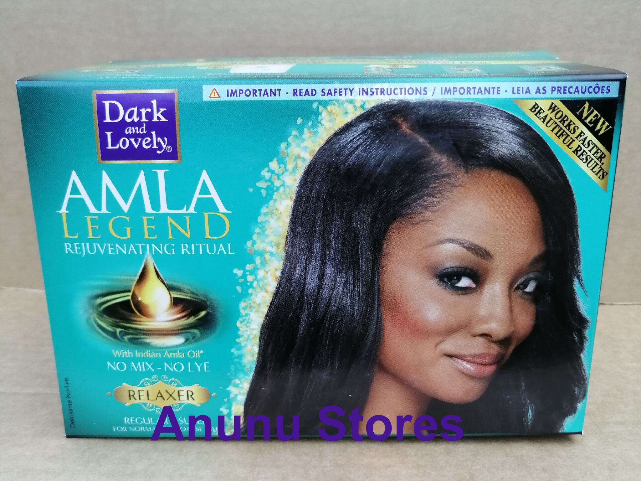 Dark and Lovely Amla Legend Rejuvenating Ritual Relaxer Kit