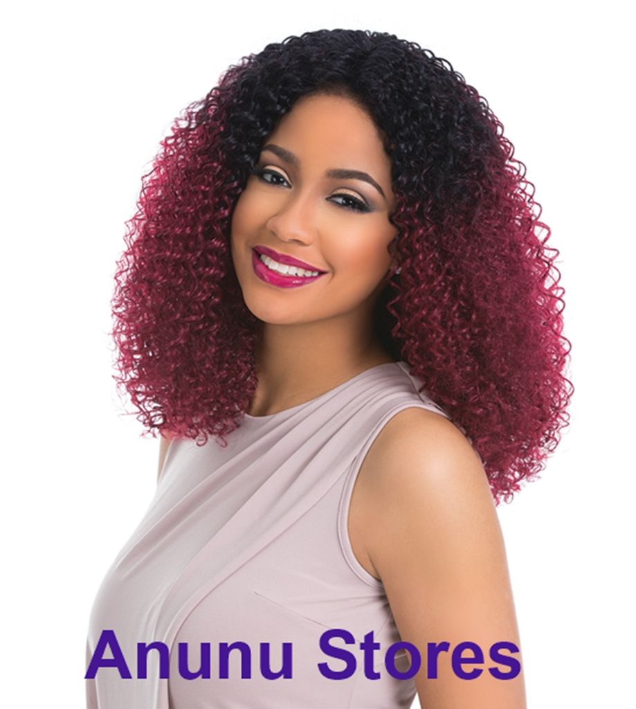 Sensationnel Empress Custom Lace Front  Edge Kinky Curl Wig