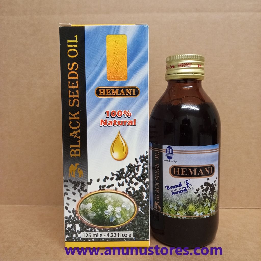 Hemani 100% Natural Black Seed Oil  -125ml