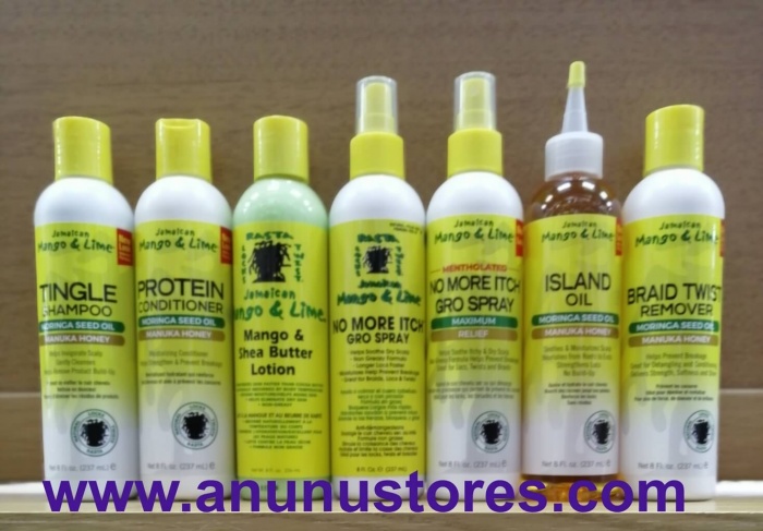 Jamaican Mango & Lime Hair Products - Rasta, Locks & Twists
