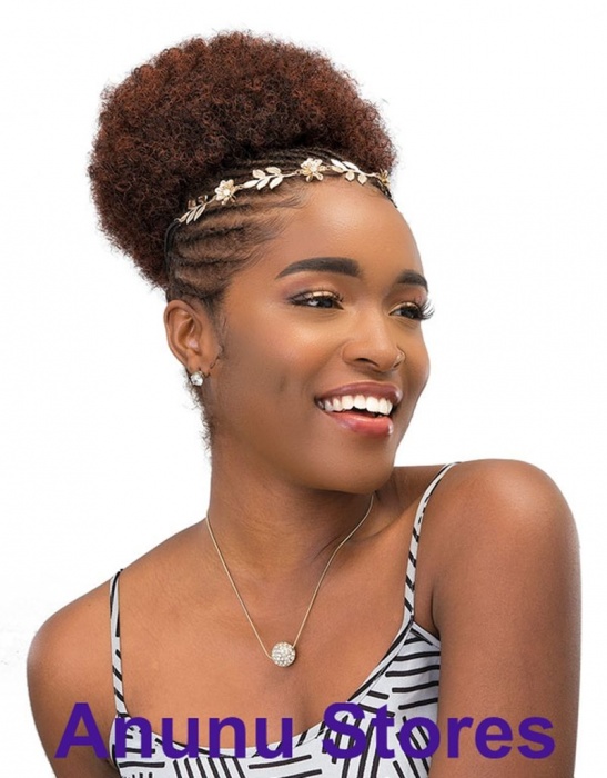 Noir Afro Mini Drawstring Ponytail