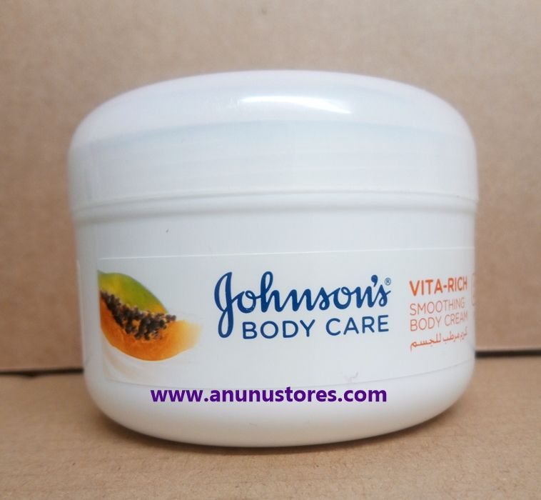 Johnson's Vita-Rich Smoothing Body Cream with Papaya Extract