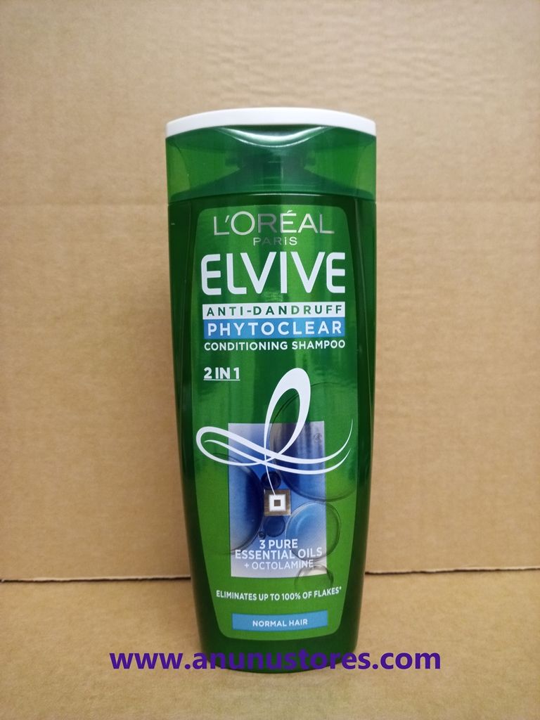 L'Oreal Phytoclear Anti-Dandruff 2in1 Shampoo - 400ml