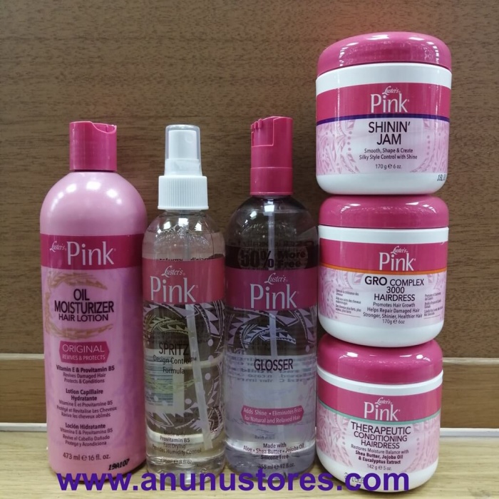 Luster's Pink Hair Care Products