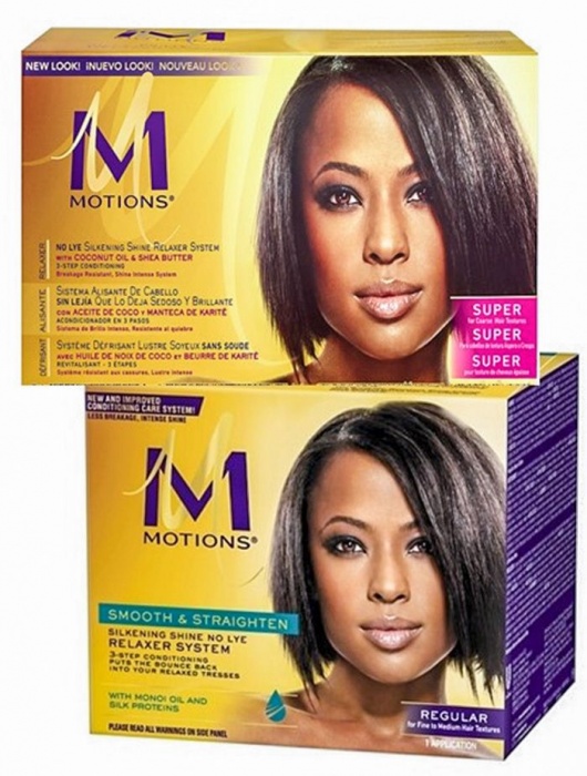 Motions Silkening Shine No-Lye Hair Relaxer Kits