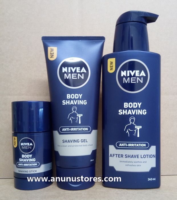 Nivea Men Body Shaving Products