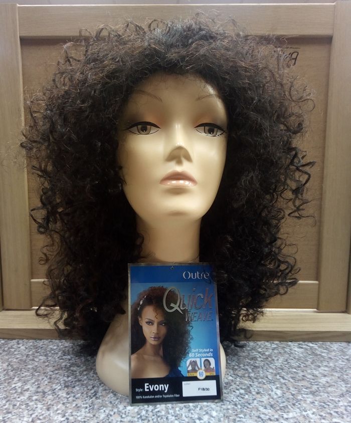 Outre Quick Weave Synthetic Half Wig - Evony
