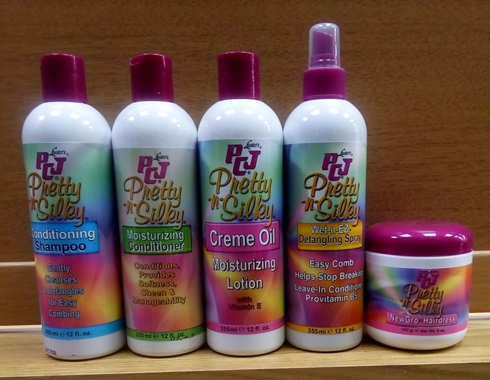 PCJ Pretty and Silky Kids Hair Products