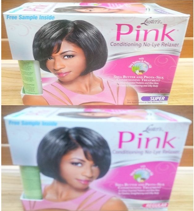 Pink Conditioning No-Lye Relaxer System with Shea Butter & Prota-Silk