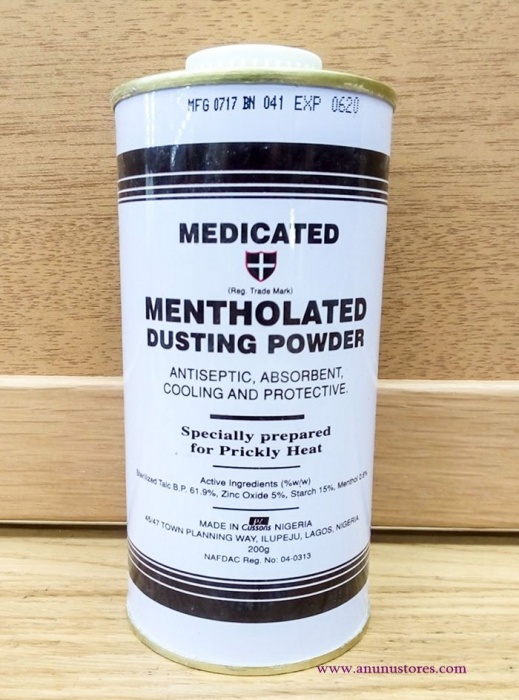 PZ Cussons Medicated Mentholated Dusting Powder