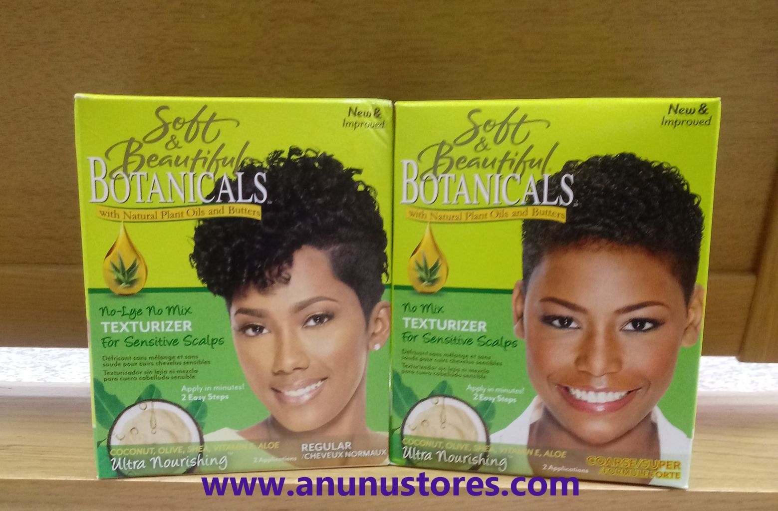 Soft & Beautiful Botanical Hair Texturiser Kits