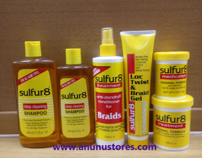 Sulfur8 Original Formula Anti Dandruff Hair Products