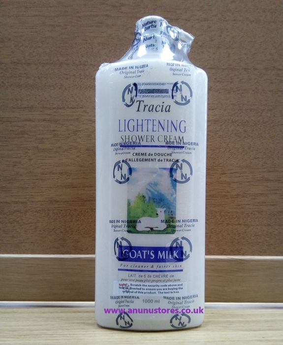 Tracia Goat's Milk Skin Lightening Shower Cream  - 1000ml