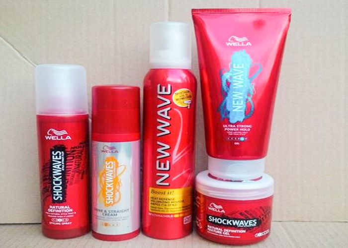 Wella Shockwaves Natural Definition Styling Products