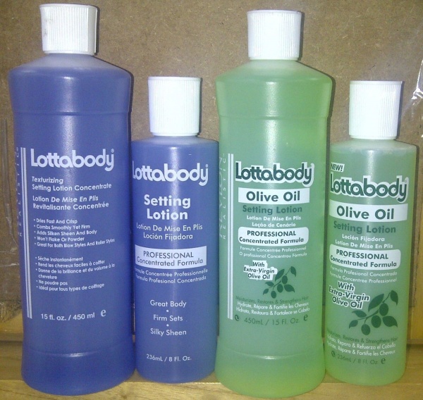 Lottabody Professional Concentrated Formula Setting Lotions