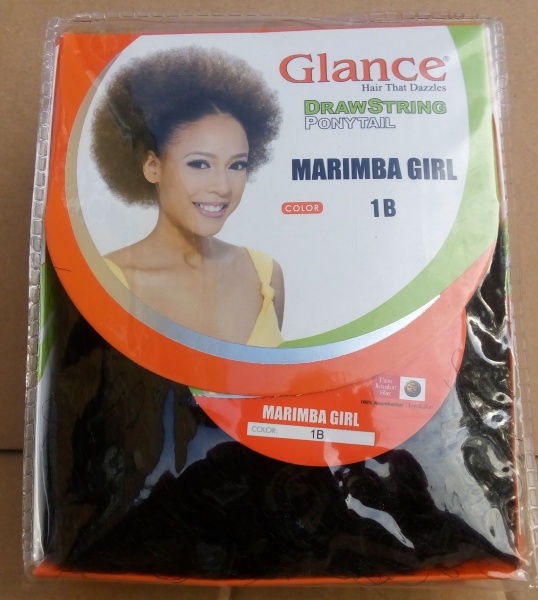 Model Model Glance Marimba Girl Drawstring Ponytail