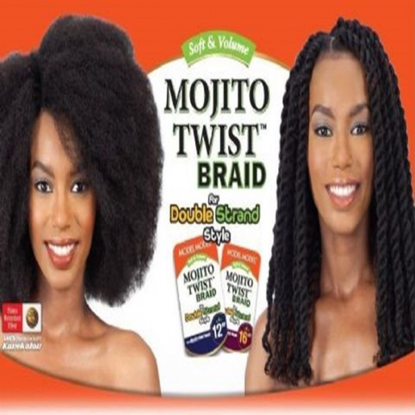 Model Model  Mojito Twist Braids Double Strand Style