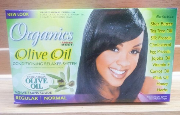 Organics Africa's Best Olive Oil Conditioning No-Lye Relaxer
