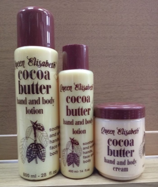 Queen Elisabeth Cocoa Butter Hand & Body Lotion