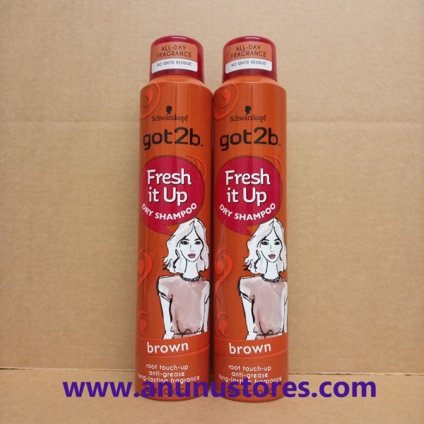 Schwarzkopf Got2b Fresh It Up Dry Shampoo Sweet Choco - 2  x  200ml