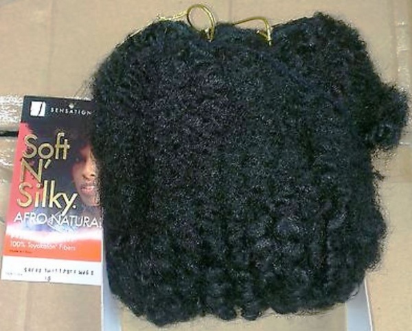 Sensationnel Soft N Silky Afro Twist Puff Weave 6