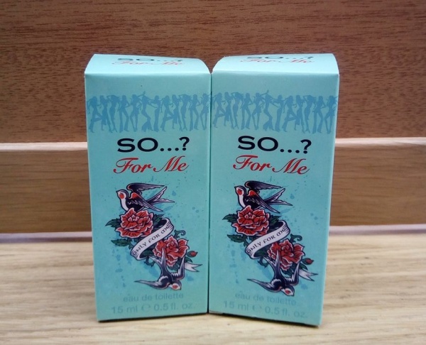 So...? For Me Eau de Toilette - 2 x 15ml