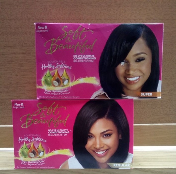 Soft & Beautiful Ultimate Protection No-Lye Creme Hair Relaxer System